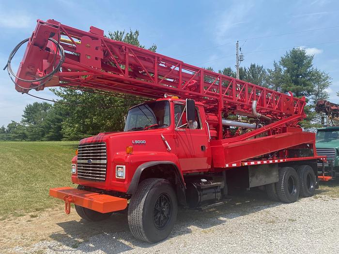 Ingersoll Rand T3W scrap drill rig picked up in Surrey BC